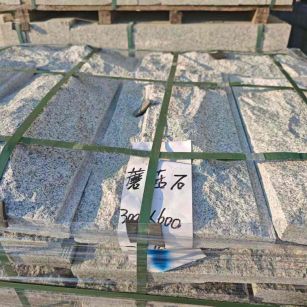 大连芝麻白蘑菇石，自然面